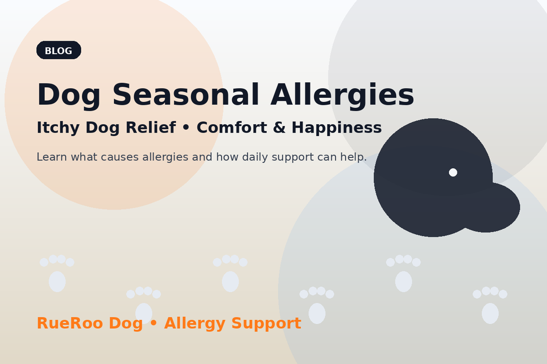 Dog Seasonal Allergies: Causes, Itchy Dog Relief & Support