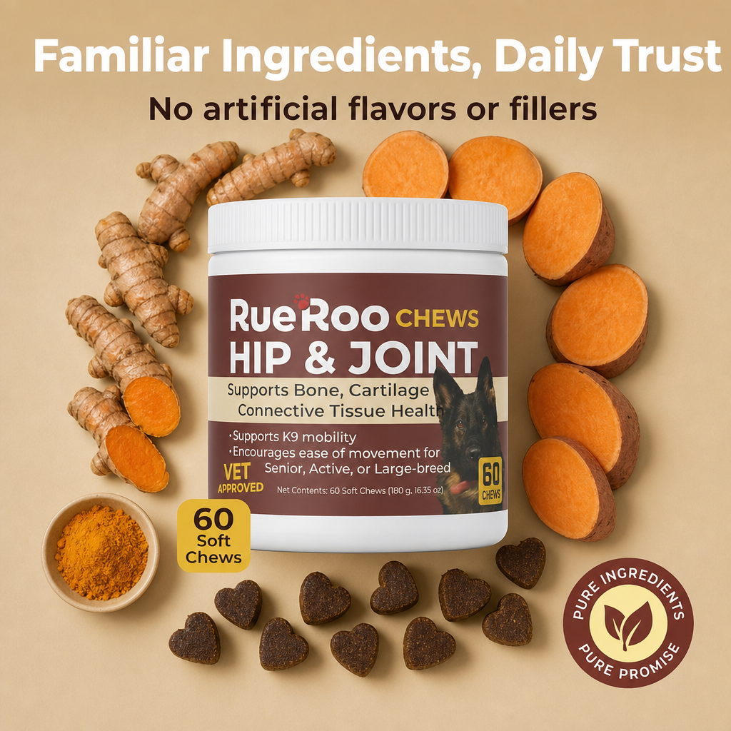Familiar ingredients, no artificial flavors or fillers, daily joint trust