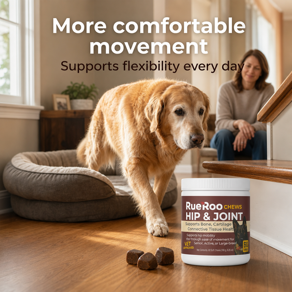 More comfortable movement, supports dog flexibility every day